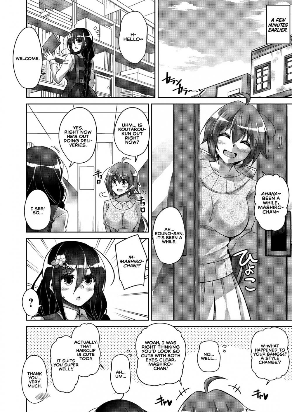 Hentai Manga Comic-A Bitch Rose Shrouded in Books-Read-77